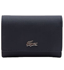 Lacoste Pung - Compact Wallet - Noir/Krema