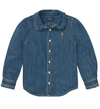 Polo Ralph Lauren Skjorte - Denim - Indigo Blu