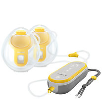 Medela Elektrisk Brystpumpe - Dobbelt - Hndfri - Freestyle