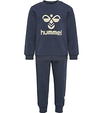 Hummel Sweatst - hmlArine - Ombre Blue m. Logo