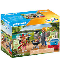 Playmobil Family Fun - Flles Grillaften - 71427 - 51 Dele