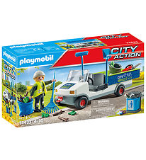 Playmobil City Action - Hold Byen Ren Med E-Kretj - 71433 - 42