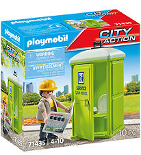 Playmobil City Action - Mobilt Toilet - 71325 - 10 Dele