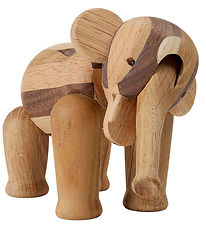 Kay Bojesen Træfigur - Elefant - 12 cm - Mini - Reworked Jubilæu