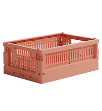 Made Crate Foldekasse - Mini - 24x17x9,5 cm - Peachy