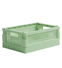 Made Crate Foldekasse - Mini - 24x17x9,5 cm - Spring Green