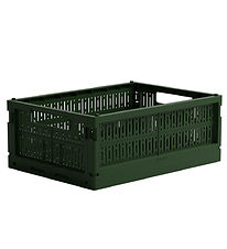Made Crate Foldekasse - Midi - 33x24x13 cm - Racing Green