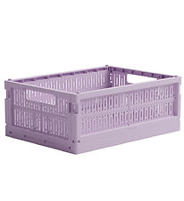 Made Crate Foldekasse - Midi - 33x24x13 cm - Lilac