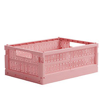 Made Crate Foldekasse - Midi - 33x24x13 cm - Candyfloss Pink