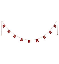 Maileg Flagranke - Dannebrog - 9 Flag - 1,70 m.