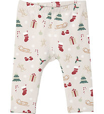 Fixoni Leggings - Duck Green/Beige