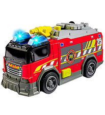 Dickie Toys Bil - Fire Truck - Lyd/Lys