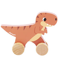 Janod Trælegetøj - Push Along - Dino T-Rex