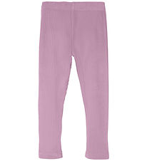 Name It Leggings - Velour - NmfVeloa - Lavender Mist