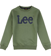 Lee Sweatshirt - Wobbly Graphic - Four Leaf Clover