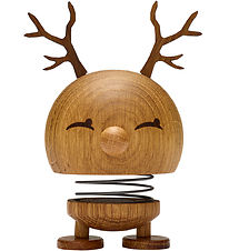 Hoptimist Reindeer Bimble - Medium - 14 cm - Oak