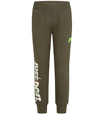 Nike Sweatpants - Medium Olive m. Print