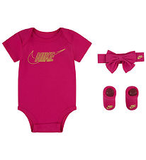 Nike Gaveske - Futter/Hrbnd/Body k/ - Pink m. Guld