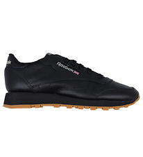 Reebok Classic Sko - Classic Leather - Running -  Sort