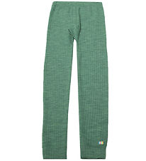 Joha Leggings - Uld - Grøn