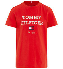 Tommy Hilfiger T-shirt - Logo - Fierce Red