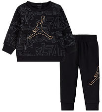 Jordan Sweatst - Sort m. Gr/Guld