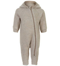 Mikk-Line Kredragt - Uld - Melange Offwhite