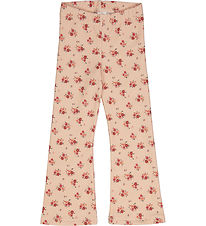 Msli Bukser - Dahlia Flared Pants - Rose Sugar m. Blomster