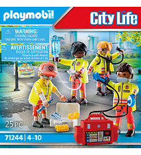 Playmobil City Life - Redningsmandskab - 71244 - 25 Dele