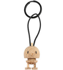 Hoptimist Nøglering Bumble - 3 cm - Raw Oak