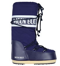 Moon Boot Vinterstøvler - Nylon - Blå