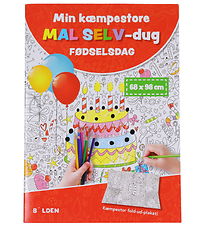 Forlaget Bolden - Min Kmpestore Mal Selv-Dug - Fdselsdag