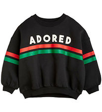 Mini Rodini Sweatshirt - Adored - Sort