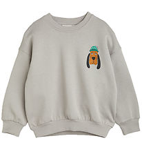 Mini Rodini Sweatshirt - Bloodhound - Grå