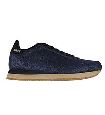 Woden sko - Ydun Icon Glitter - Navy Multi