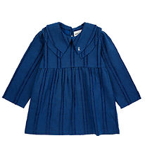 Bobo Choses Kjole - Baby Lurex Striped - Blå
