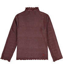 Bobo Choses Bluse - Glitter - Burgundy Red