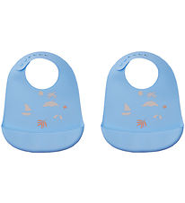 Liewood Hagesmække - Silikone - 2-pak - Tilda - Seaside Sky Blue