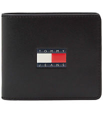 Tommy Hilfiger Pung - Heritage Leather - Sort