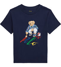 Polo Ralph Lauren T-shirt - Navy m. Bamse