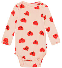 Molo Body l/ - Foss - Red Hearts