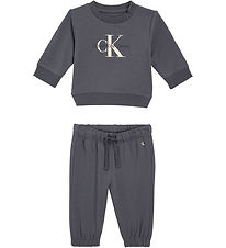 Calvin Klein Sweatst - Monogram - Dark Grey