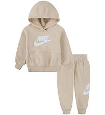 Nike Sweatst - Sanddrift m. Hvid