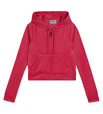Juicy Couture Cardigan - Robertson - Velour - Persian Red