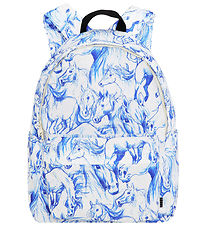 Molo Rygsk - Backpack Mio - Blue Horses