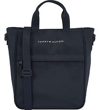 Tommy Hilfiger Skuldertaske - TH Essential - 1 L - Space Blue