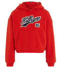 Tommy Hilfiger Httetrje - Hilfiger Script - Fierce Red