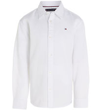 Tommy Hilfiger Skjorte - Solid Waffle - White