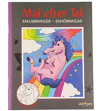 Mandalas Malebog - Mal efter Tal - Enhjrninger