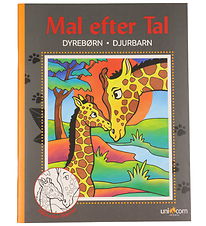 Mandalas Malebog - Mal efter Tal - Dyrebrn